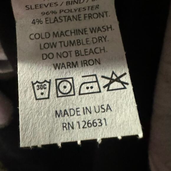 American Cowgirl Kim Polyester Tee plus 2XL Fourth of July Top Shirt - Picture 5 of 8